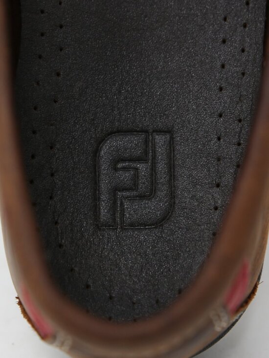 Footjoy Club Casual Penny Loafer Shoes Mens Size 9 Brown Leather 79011 Near MINT main image 5